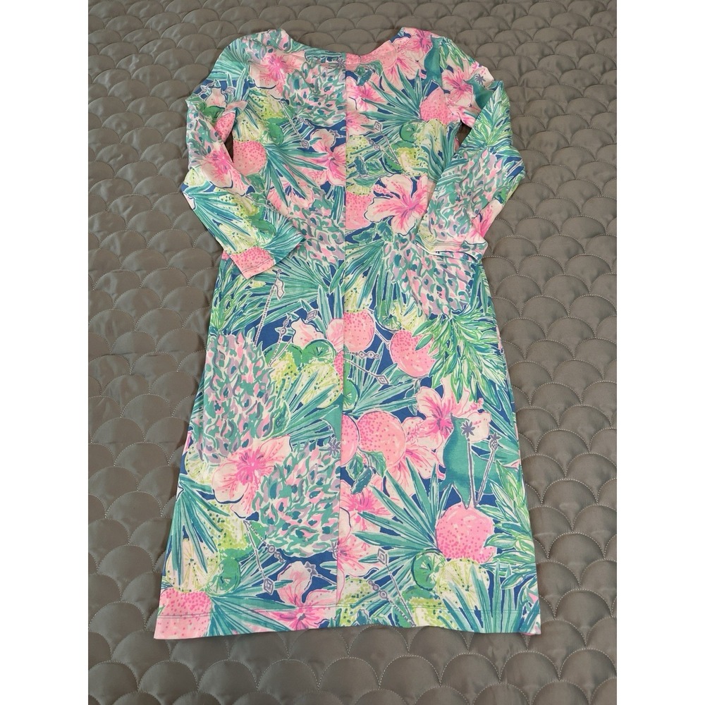 LILLY PULITZER Charley Dress SWIZZLE IN size XS Resort Tropical Beach Preppy - Picture 6 of 7